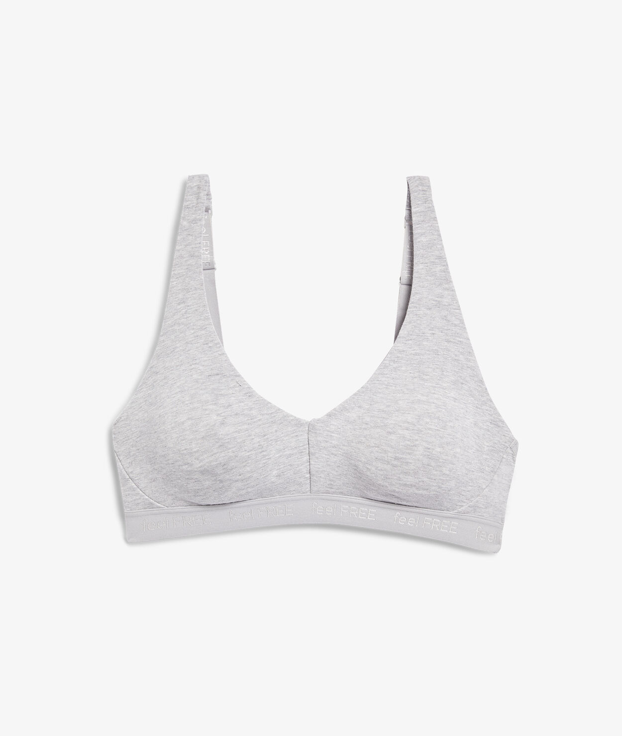 Triangle post-mastectomie sans armatures - Freedom - 85B - Gris Pale - Femme - Etam