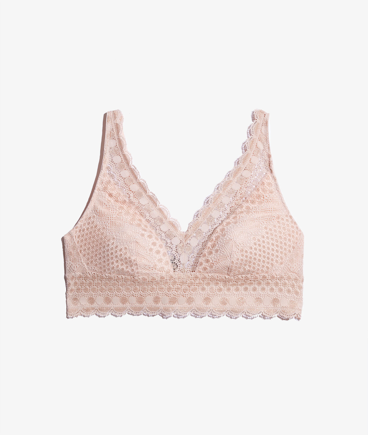 Triangle post-mastectomie sans armatures Cherie Cherie 85A Rose Givre pour Femme - Confort et Élégance Etam
